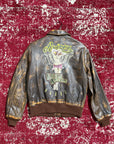 Avirex "Skull Angels" Type A2 Leather Bomber Jacket
