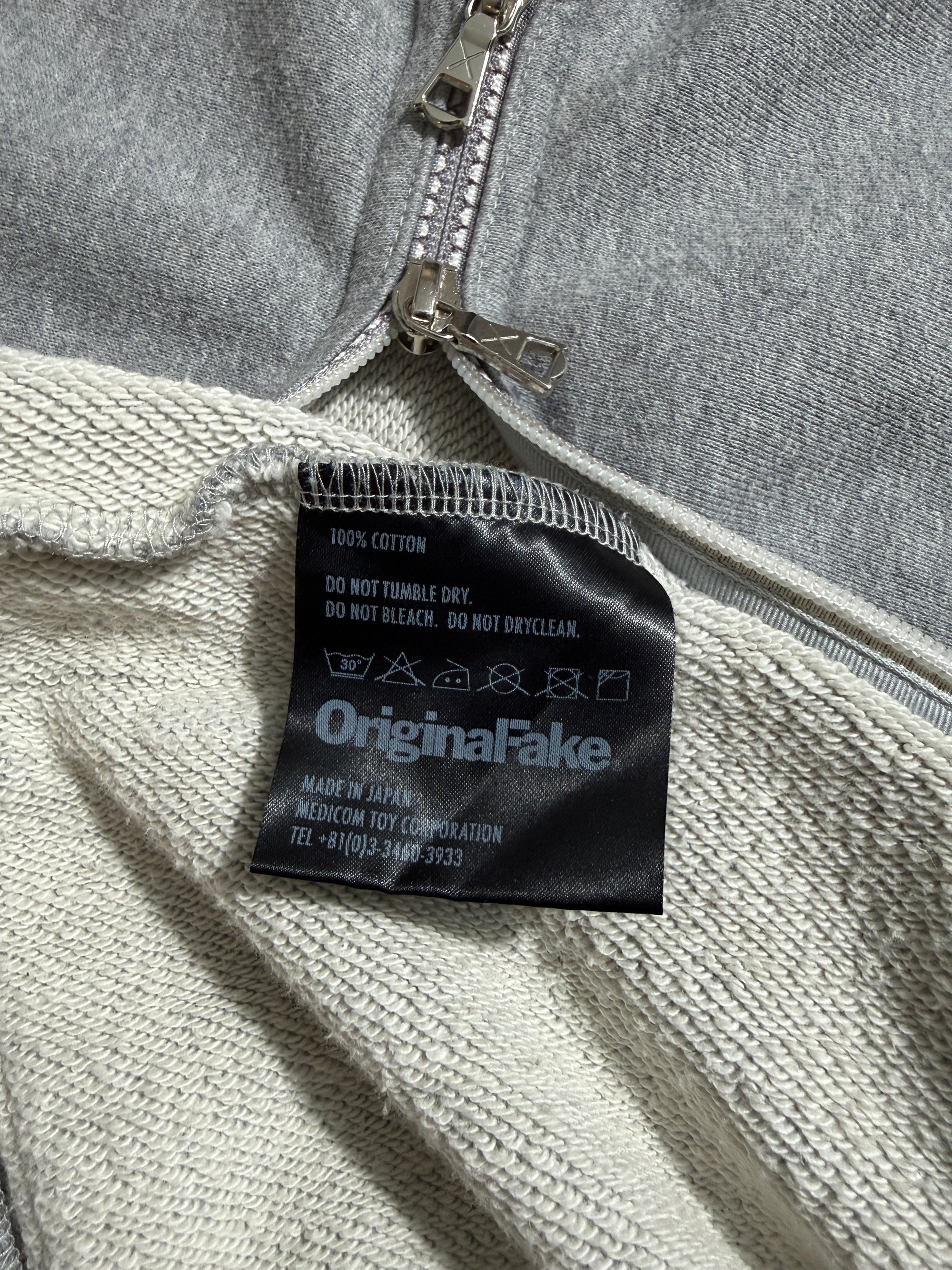 2013 Kaws x Original Fake "Resting Place" Companion Hoodie
