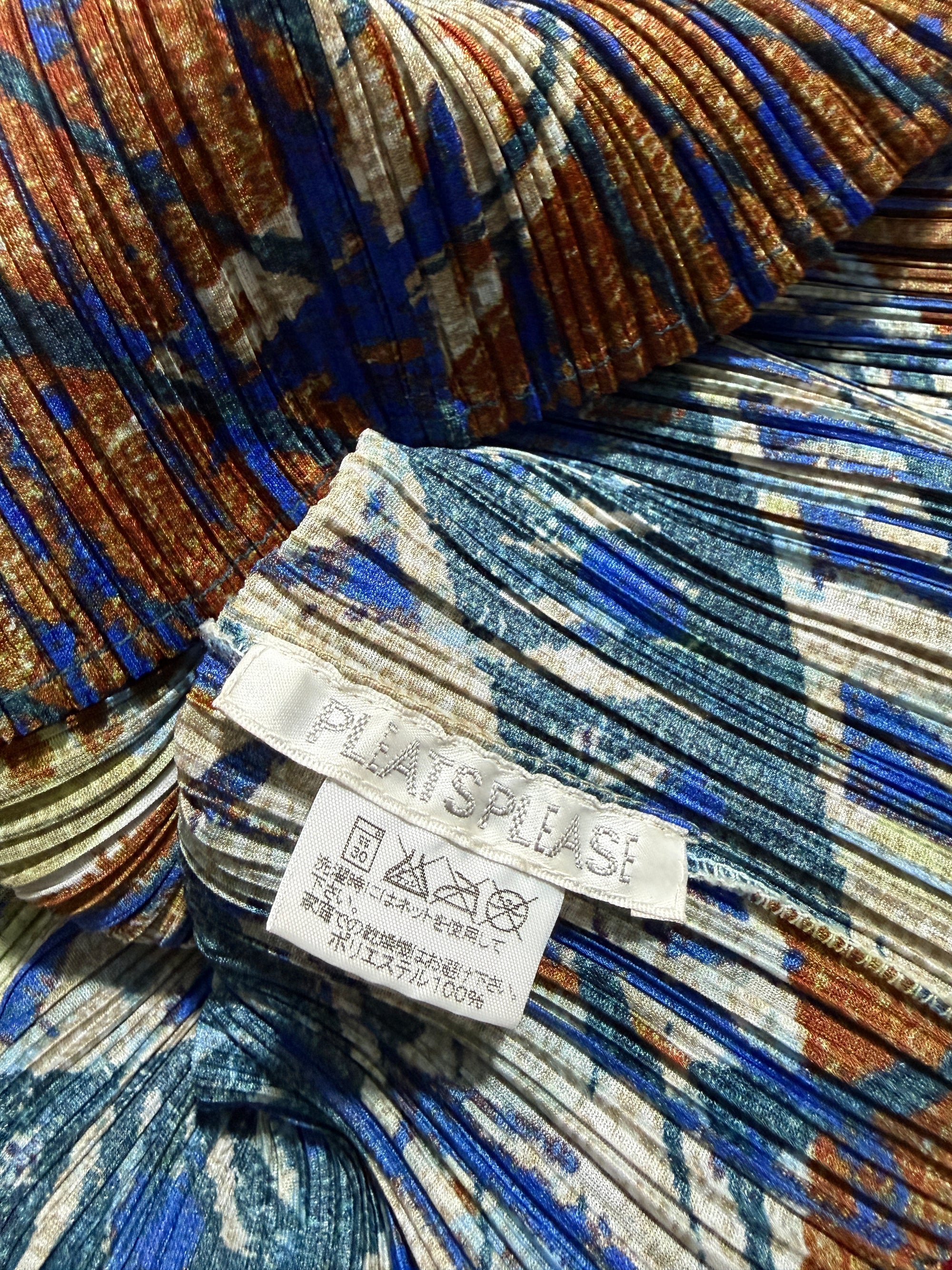 Issey Miyake Pleats Please SS11 Dunhuang Mural Top