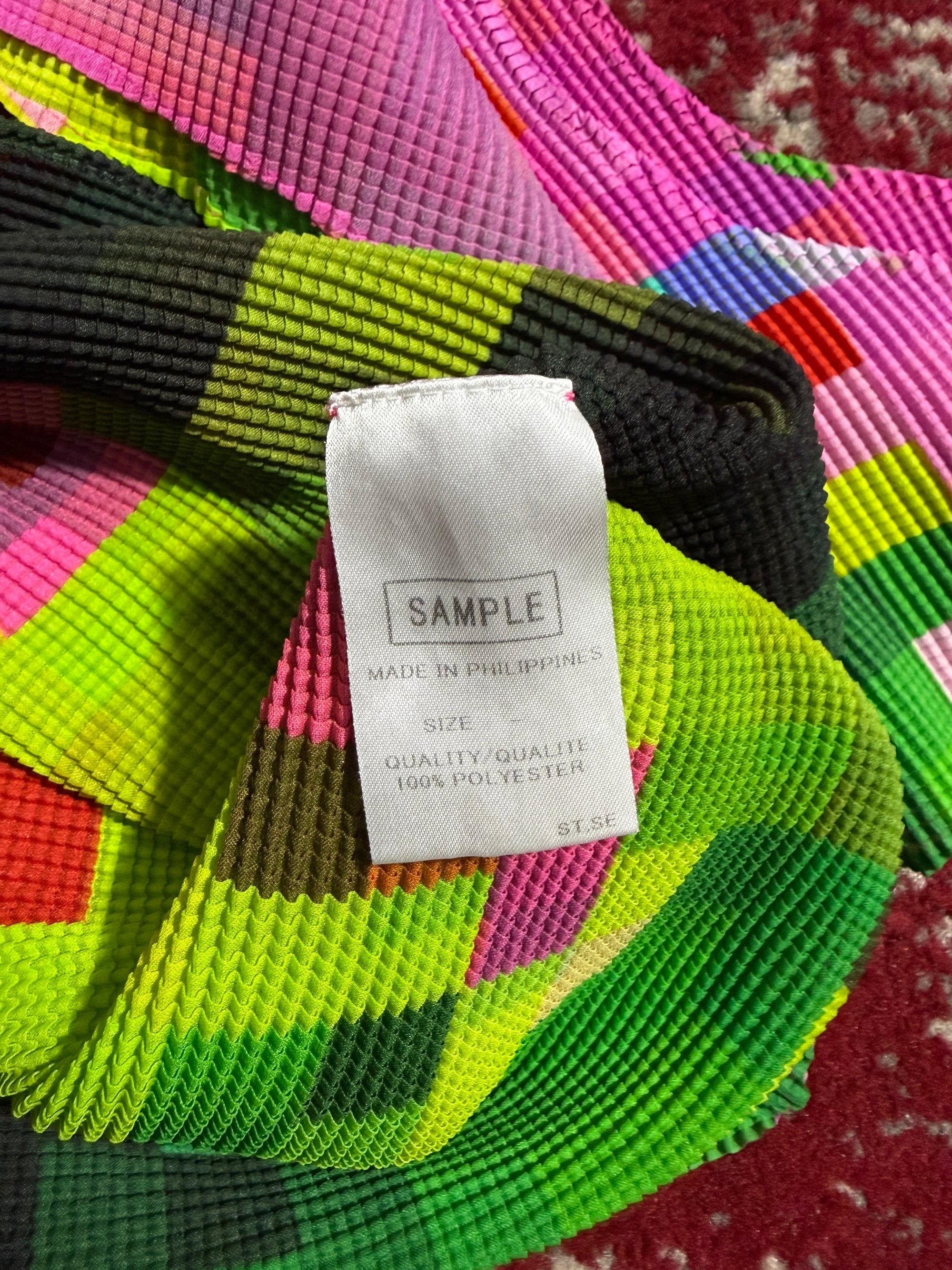 Issey Miyake Pleats Please SS14 Pixel Grid SAMPLE Top