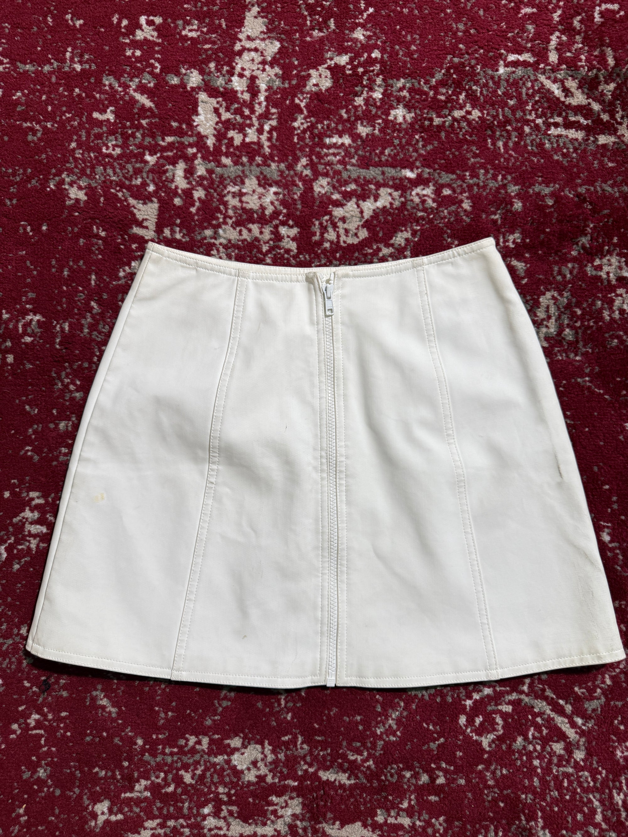 Dolce &amp; Gabbana Vintage Leather Mini Skirt