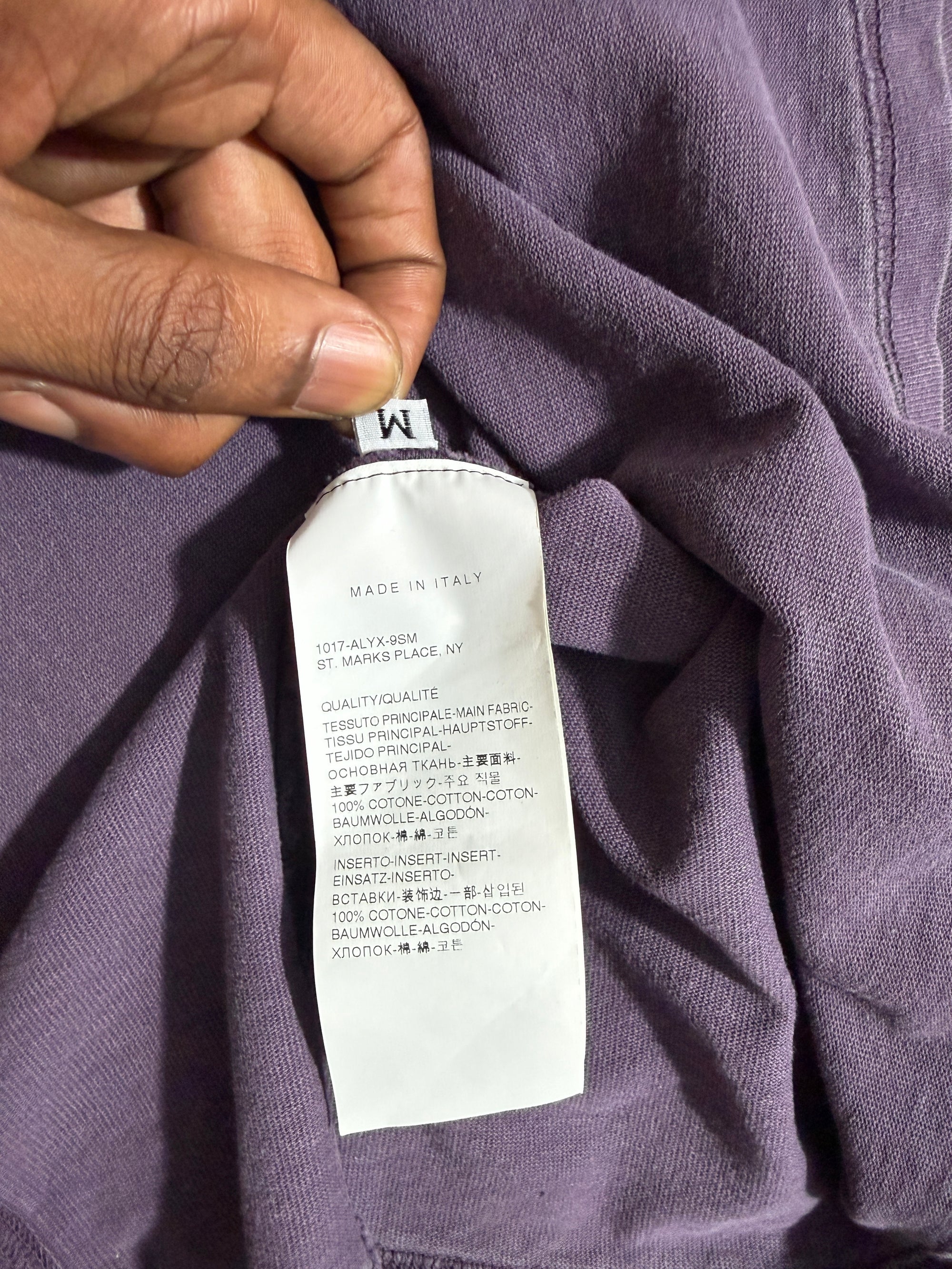 1017 Alyx 9sm SS20 Long Sleeve