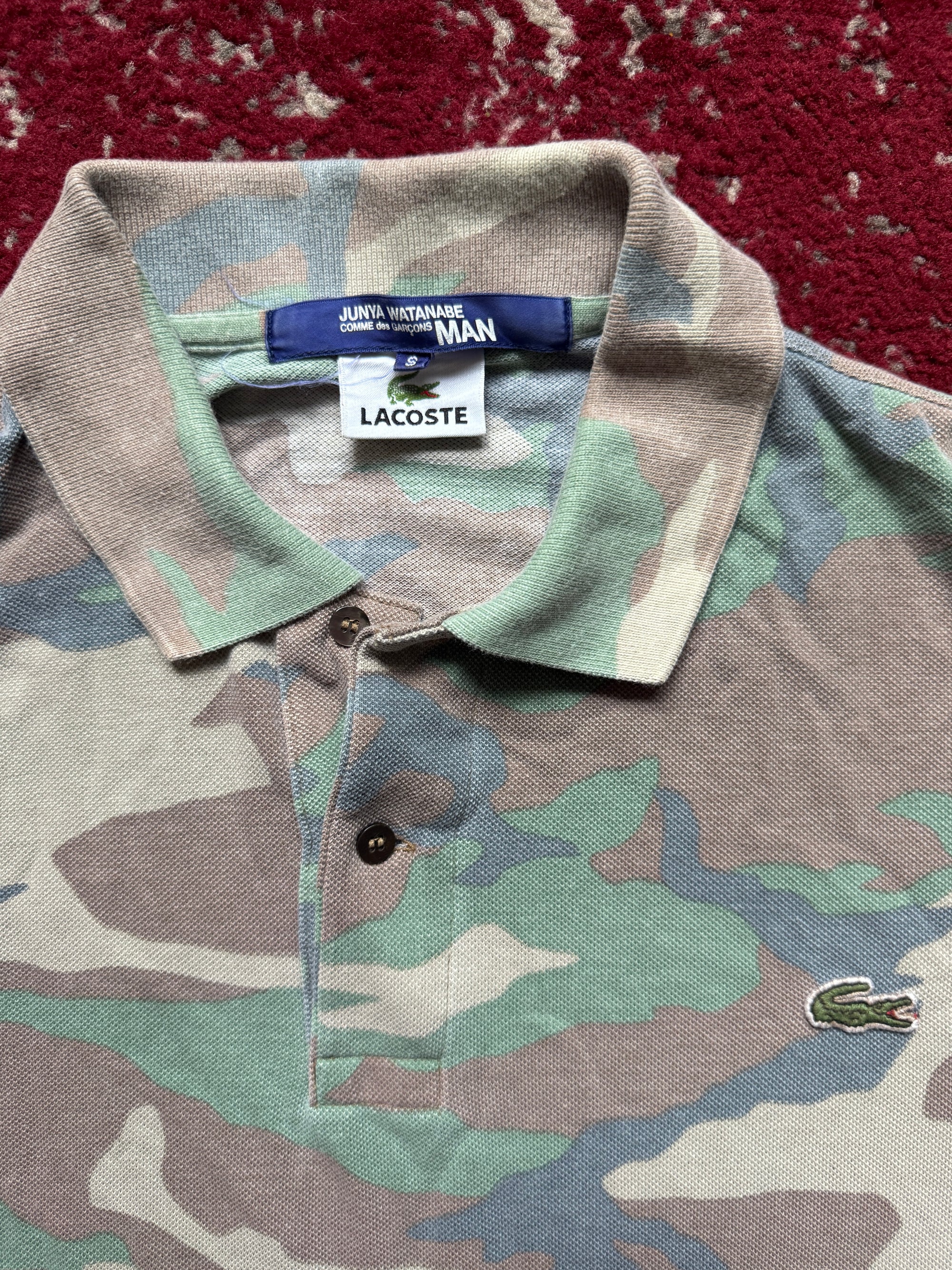 Junya Watanabe x Lacoste AD2011 Camo Polo