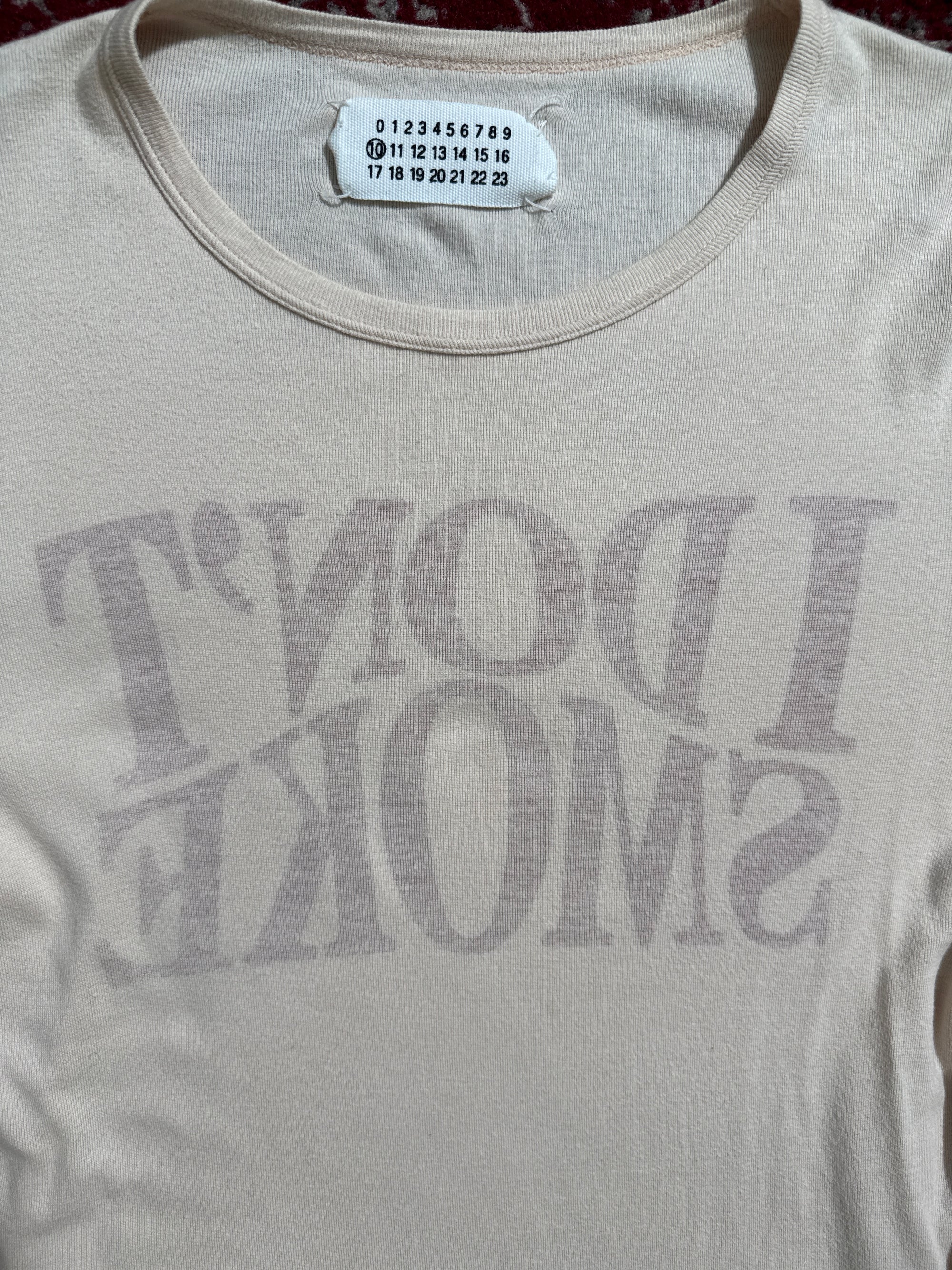 Maison Margiela AW06 “I Dont Smoke” Long Sleeve