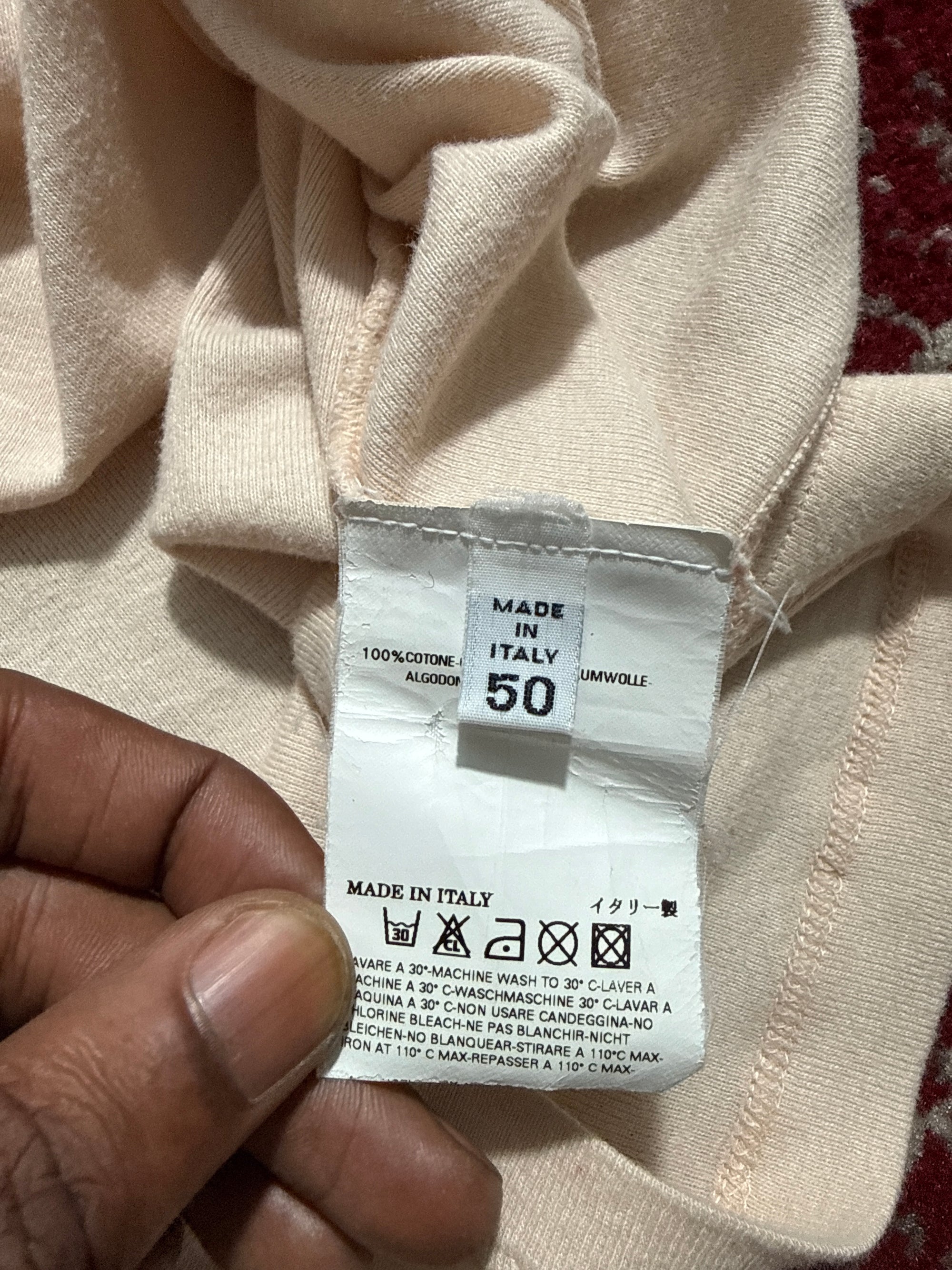 Maison Margiela AW06 “I Dont Smoke” Long Sleeve