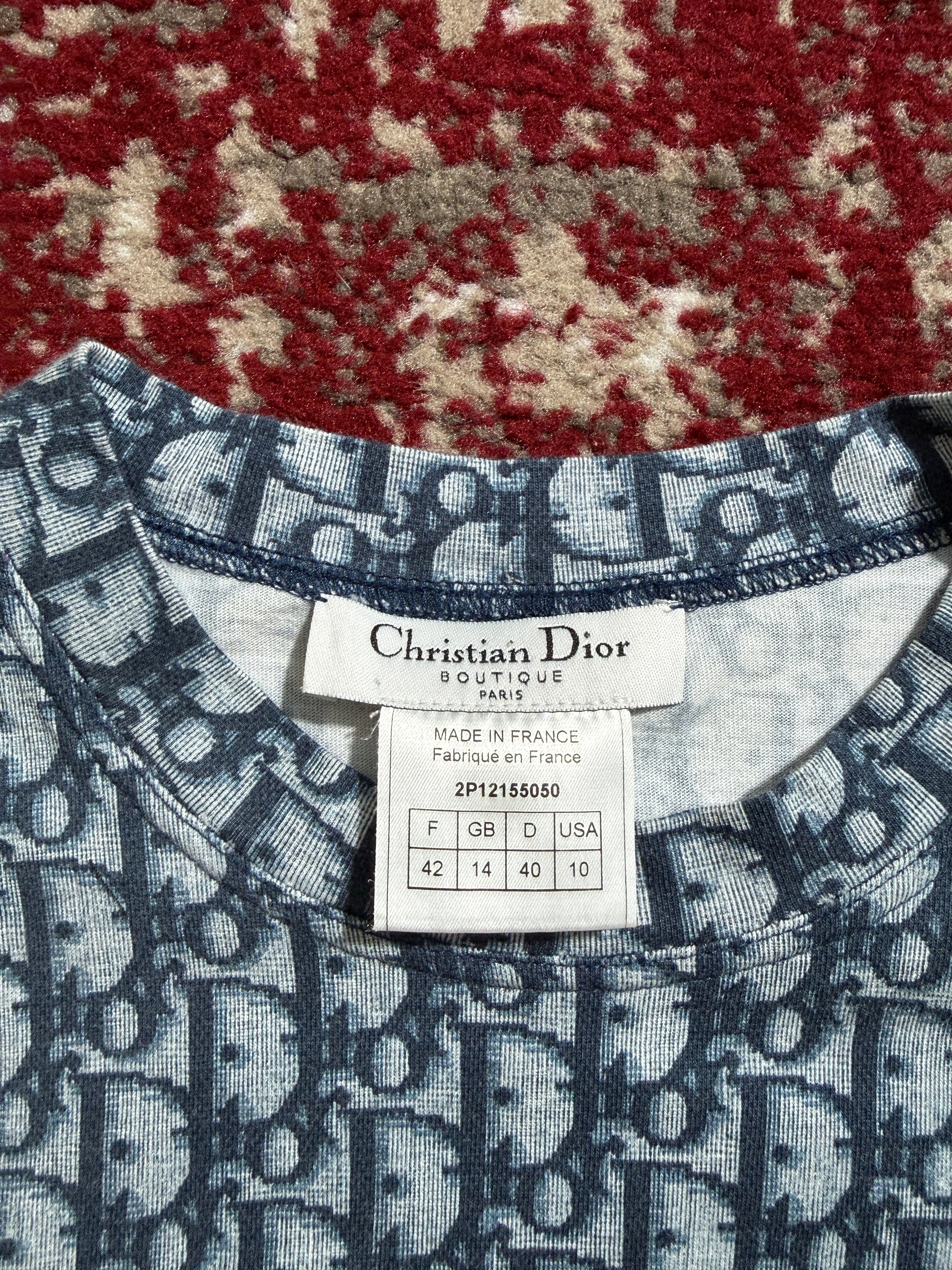 Christian Dior FW01 Diorissimo Trotter Monogram Tee