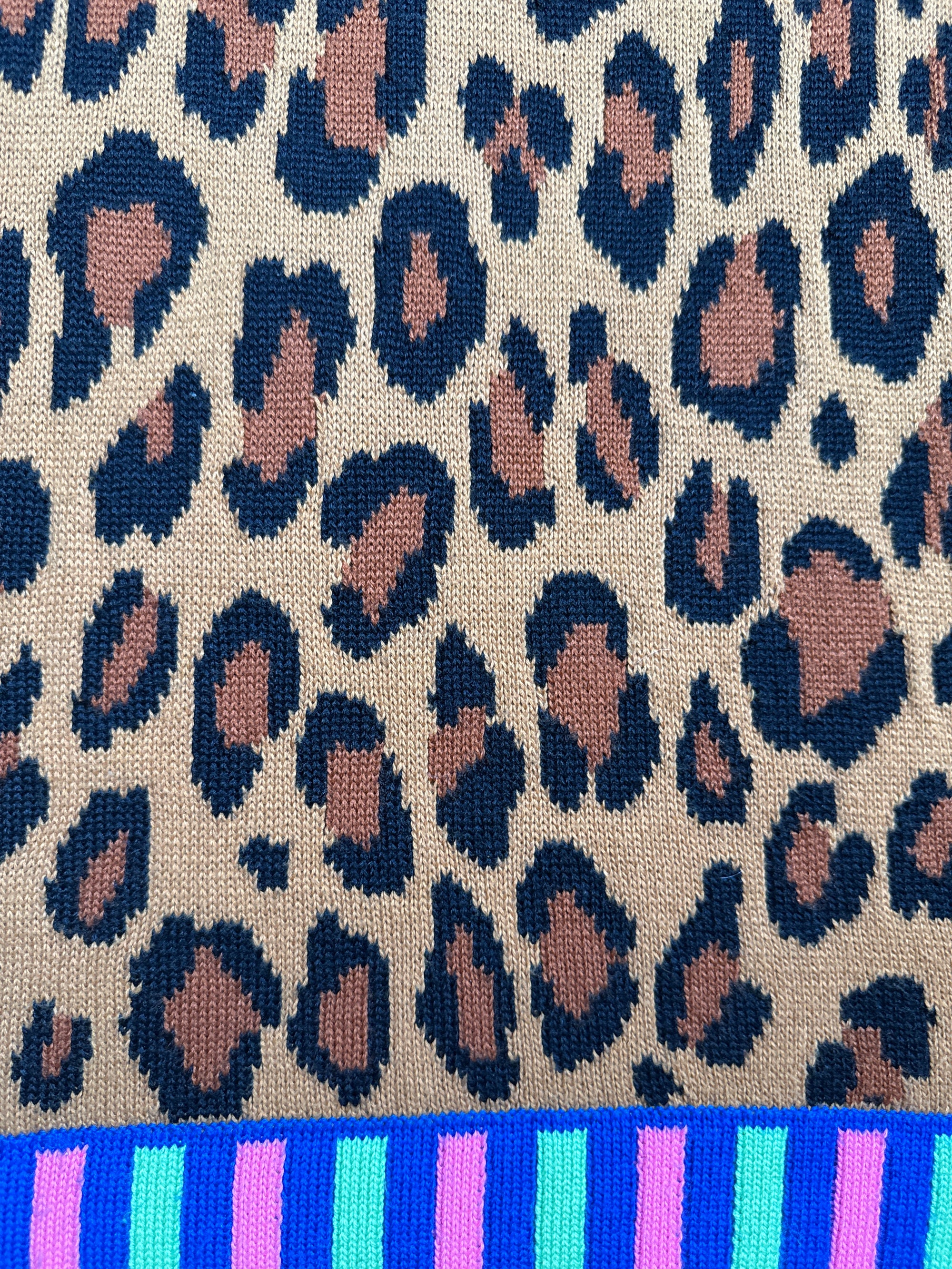 Comme Des Garçons Homme Plus SS18 Leopard Print Vest