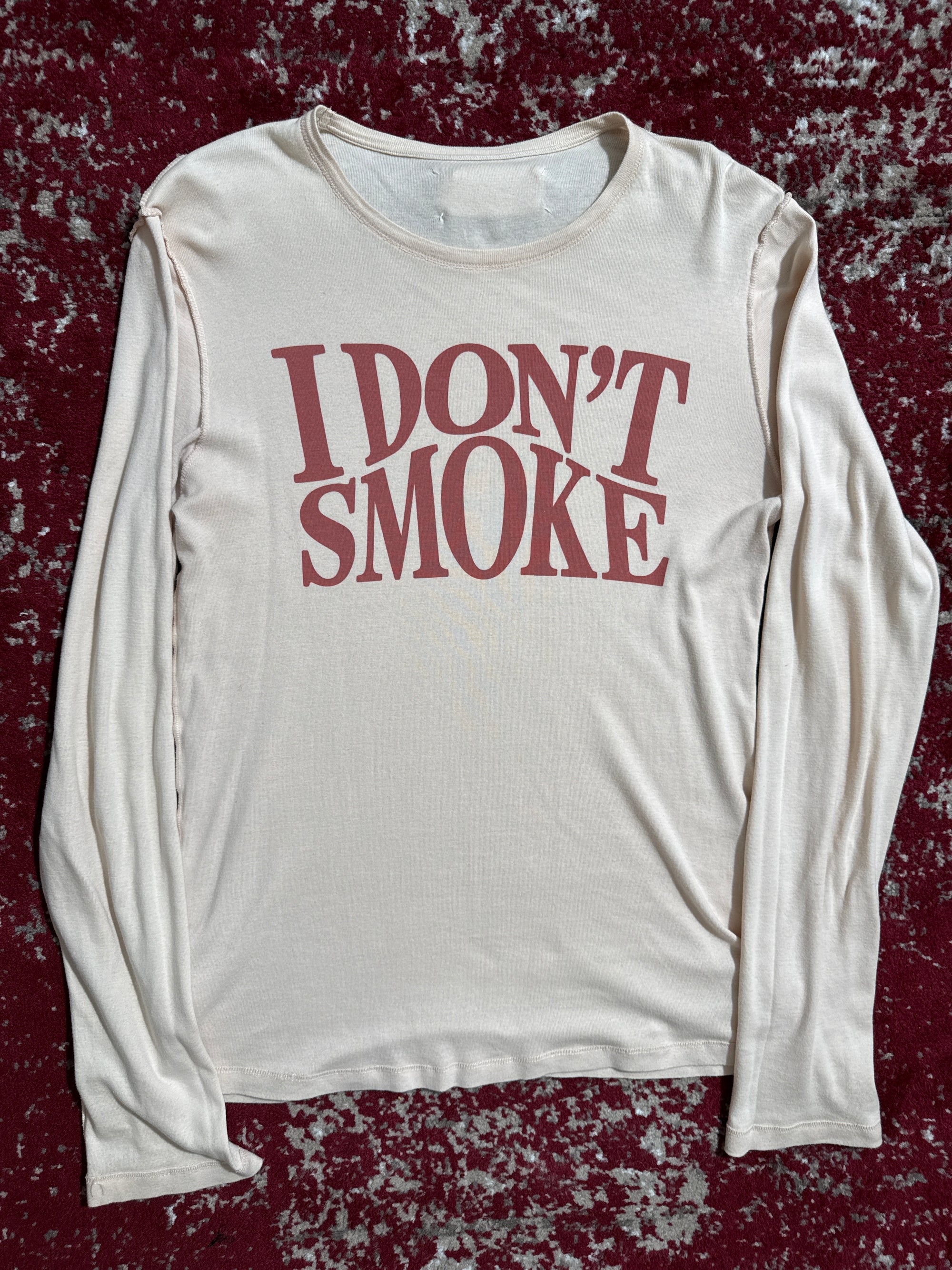 Maison Margiela AW06 “I Dont Smoke” Long Sleeve