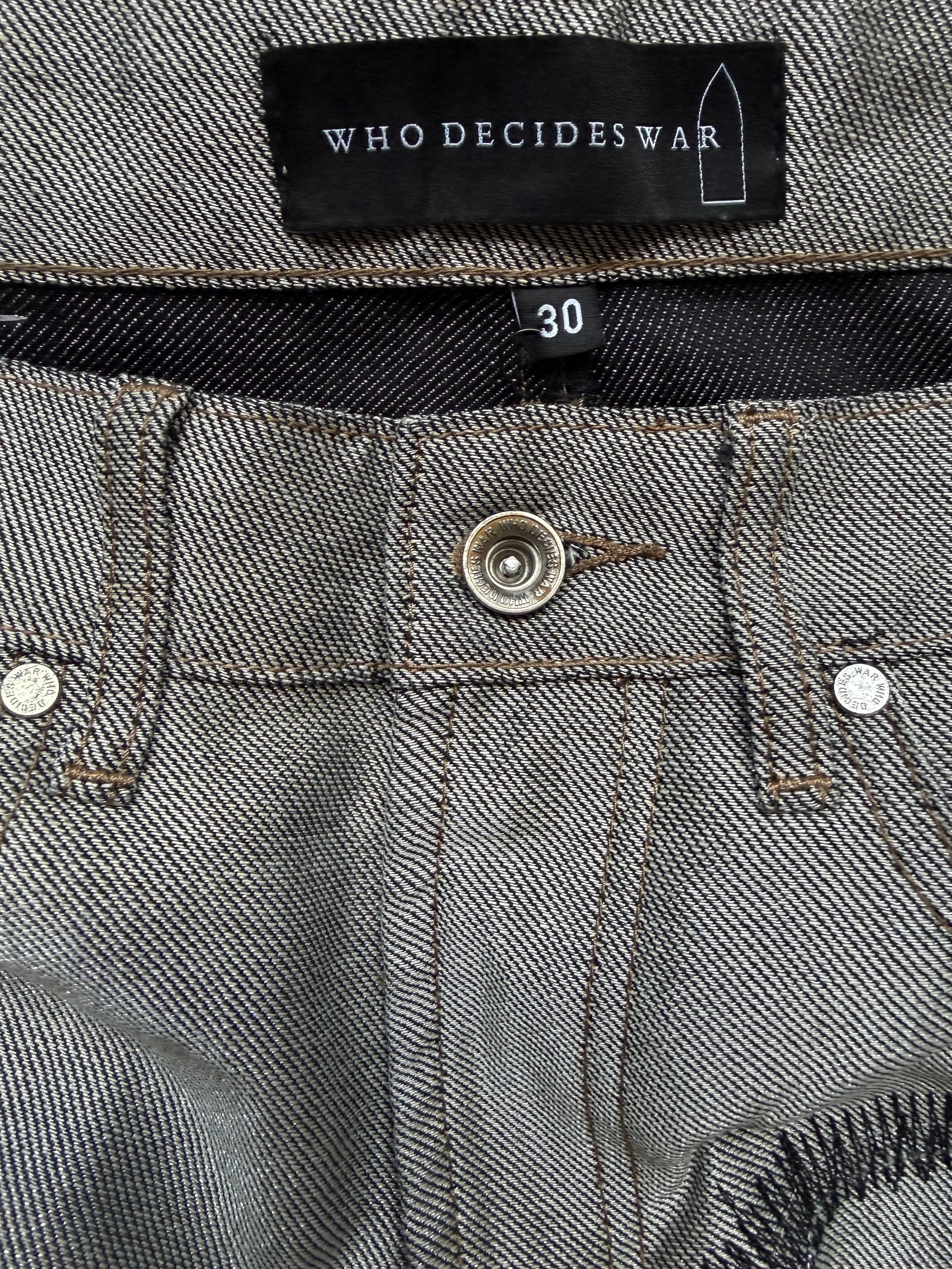 Who Decides War by MRDR BRVDO Chrome Fusion Jeans