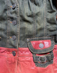 Christian Dior SS06 Denim & Leather Jacket