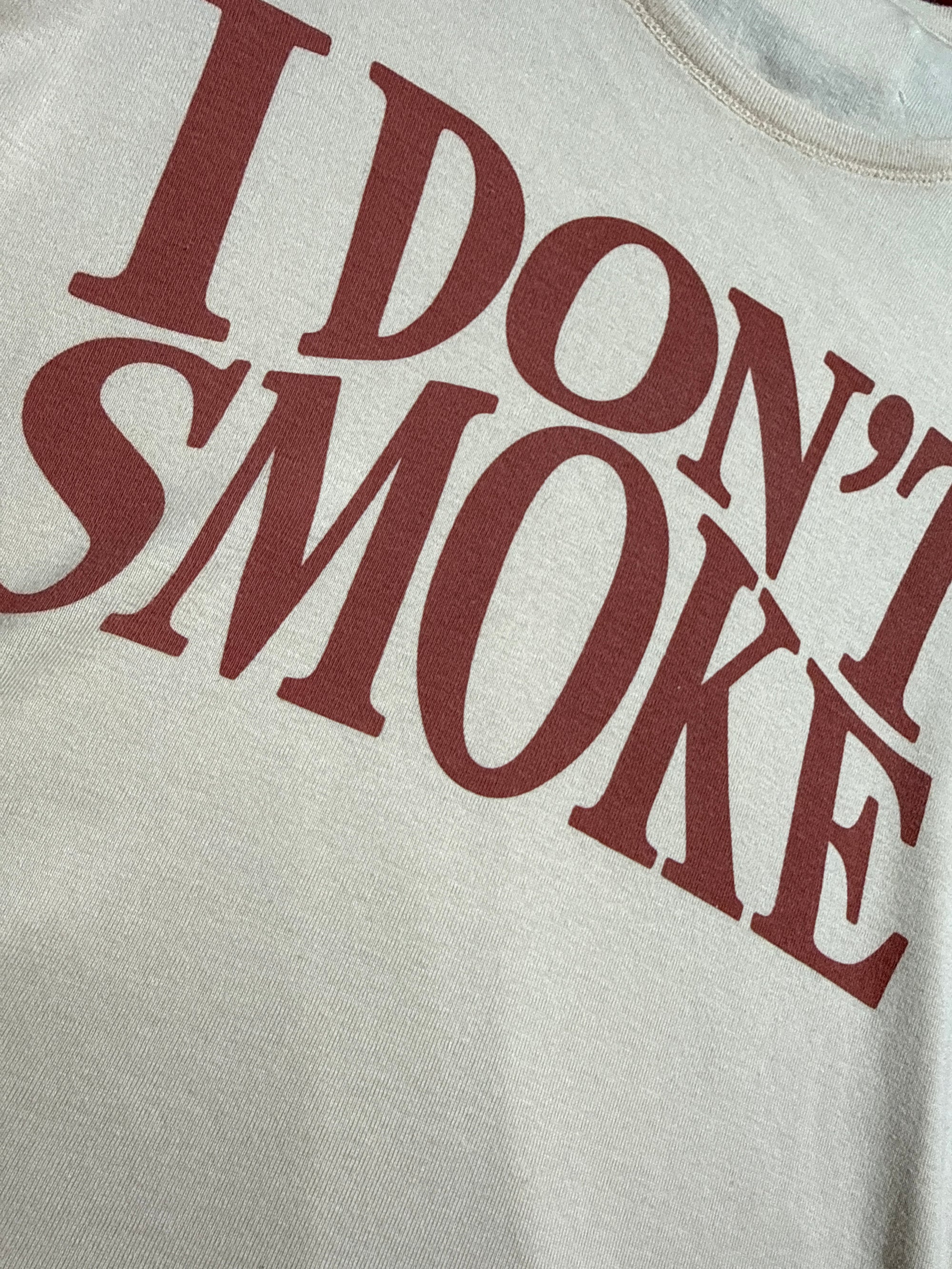 Maison Margiela AW06 “I Dont Smoke” Long Sleeve