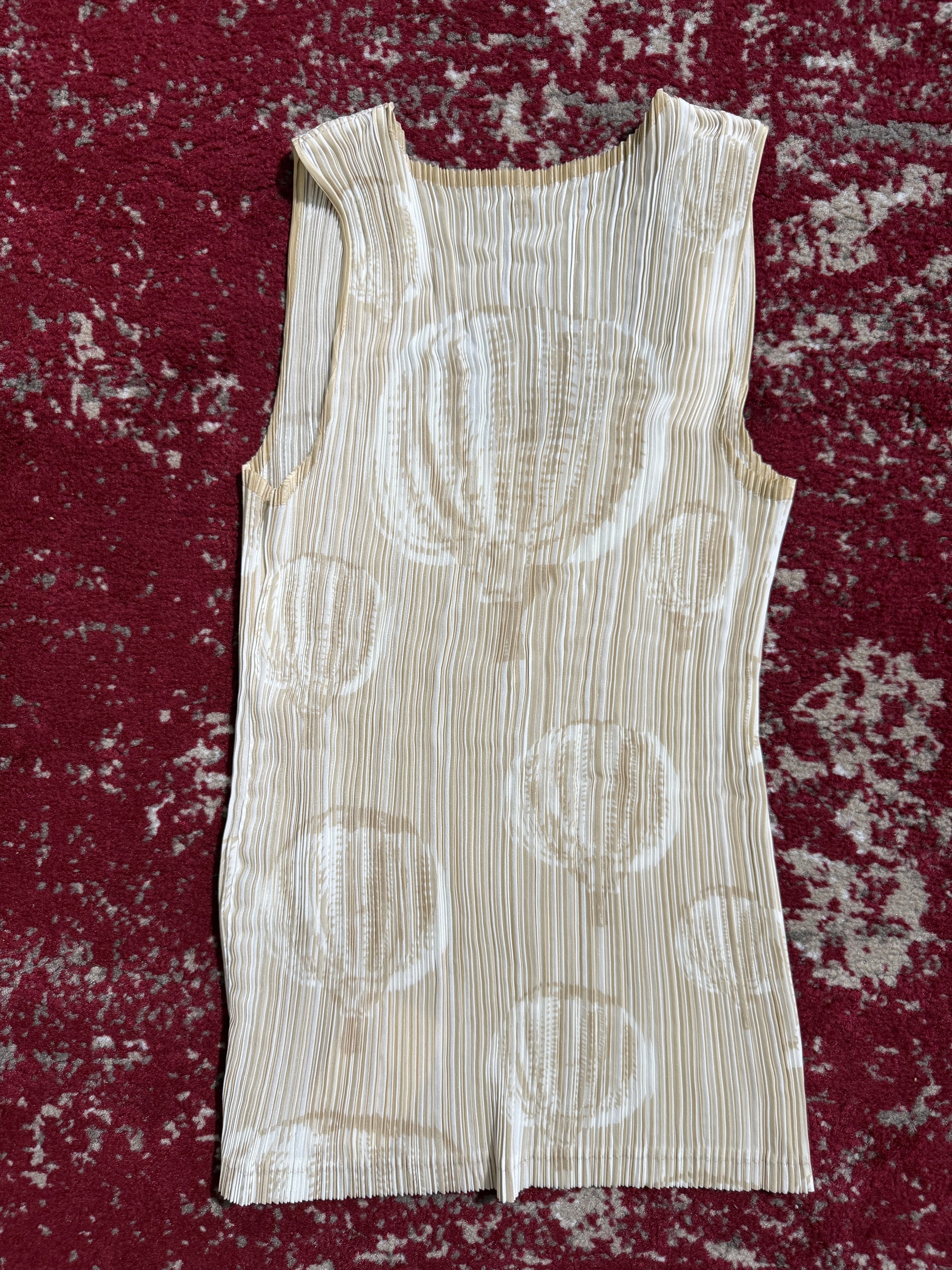 Issey Miyake FÊTE FW07 Hot Air Balloon Pleated Tank Top