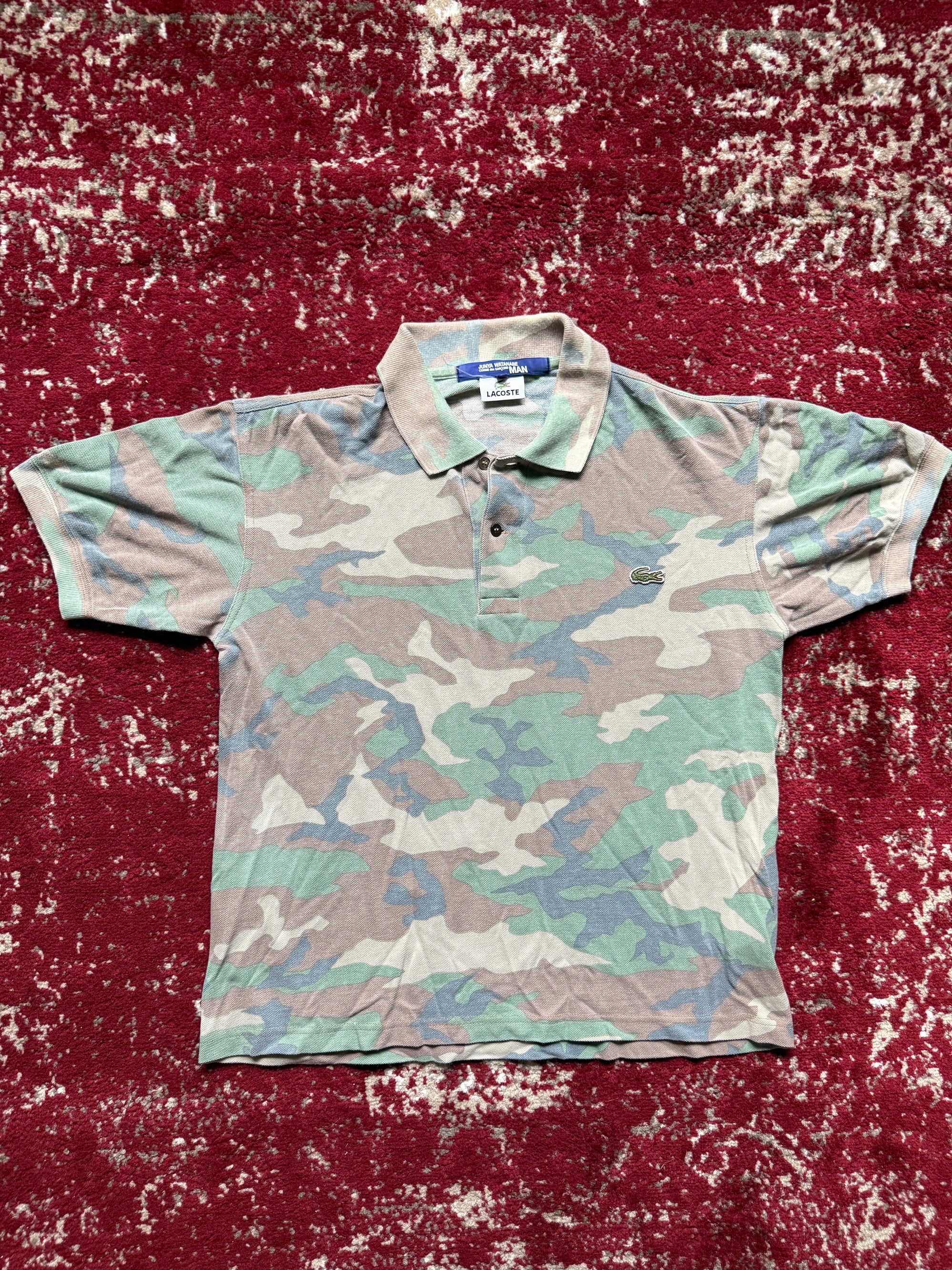 Junya Watanabe x Lacoste AD2011 Camo Polo