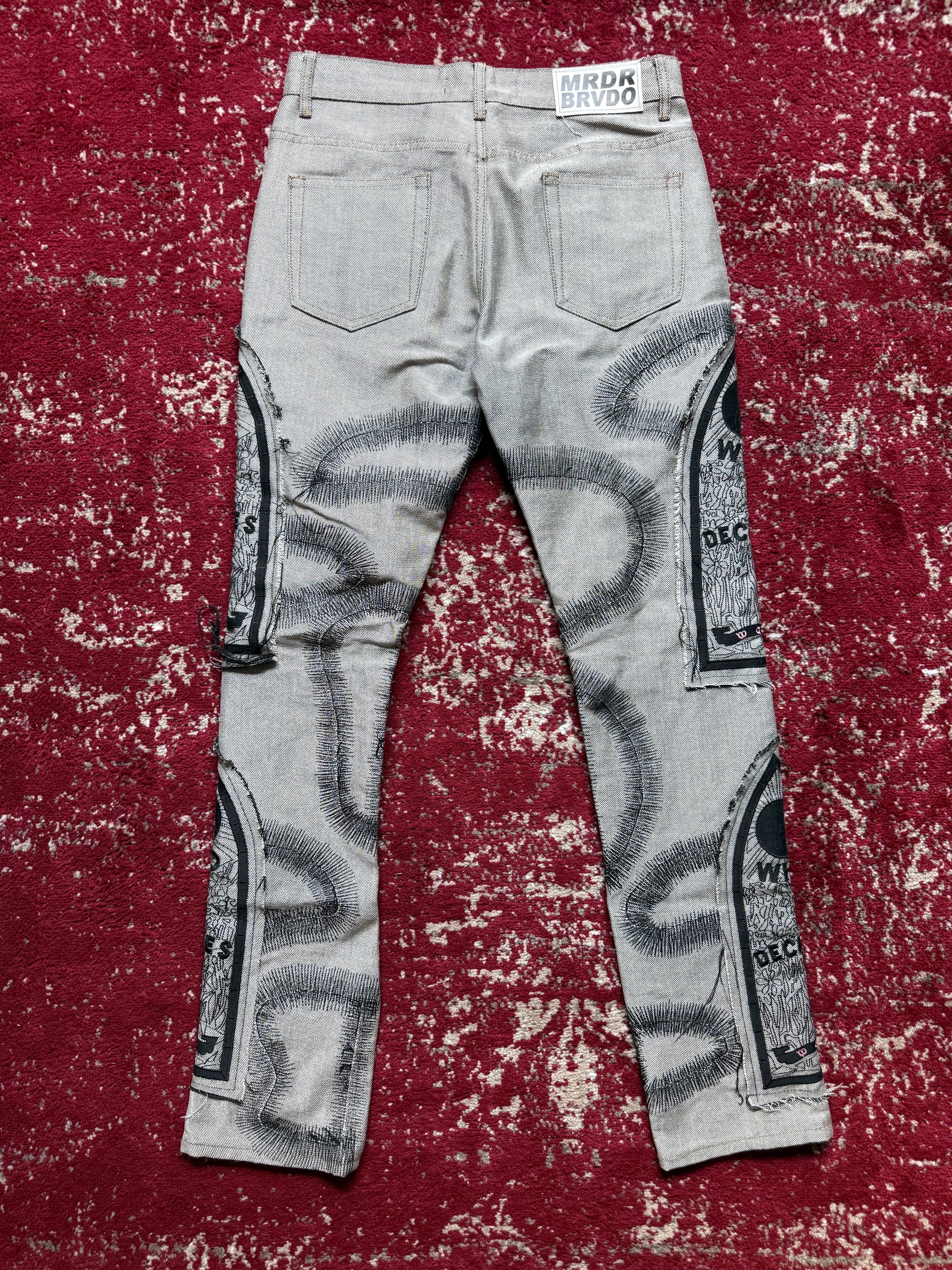 Who Decides War by MRDR BRVDO Chrome Fusion Jeans