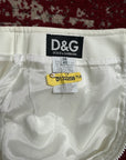 Dolce & Gabbana Vintage Leather Mini Skirt