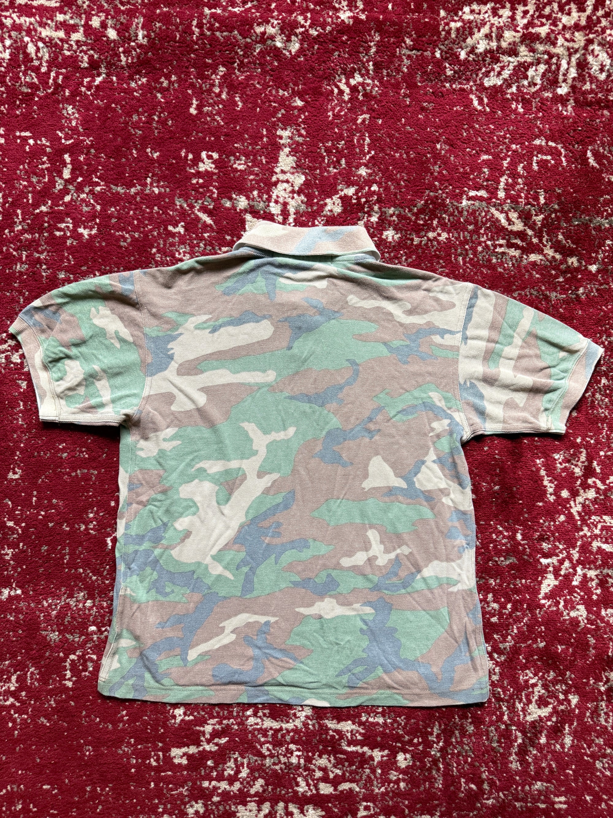 Junya Watanabe x Lacoste AD2011 Camo Polo