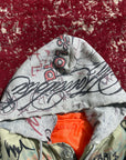 Mowalola Hooded Graffiti Bomber