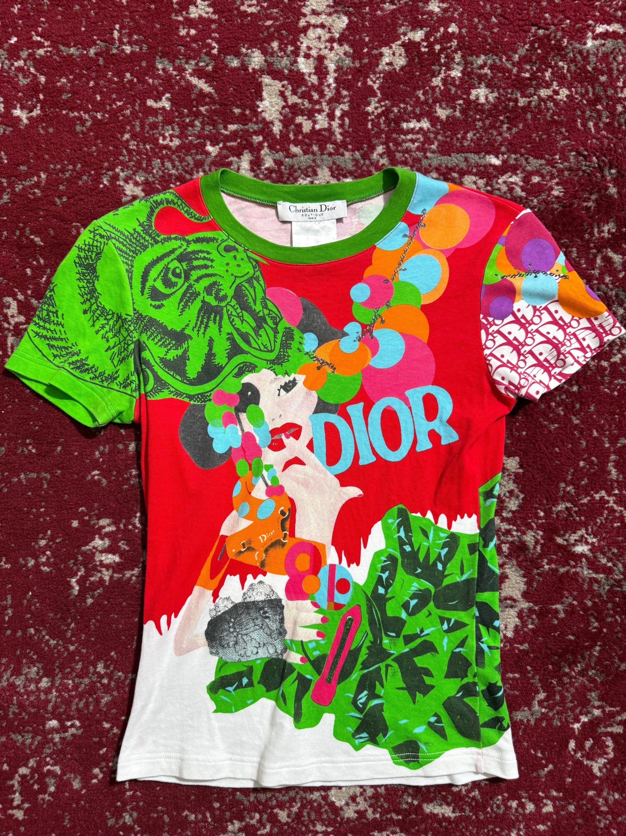 Christian Dior by John Galliano SS05 Pop Art Tee