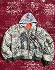 Mowalola Hooded Graffiti Bomber
