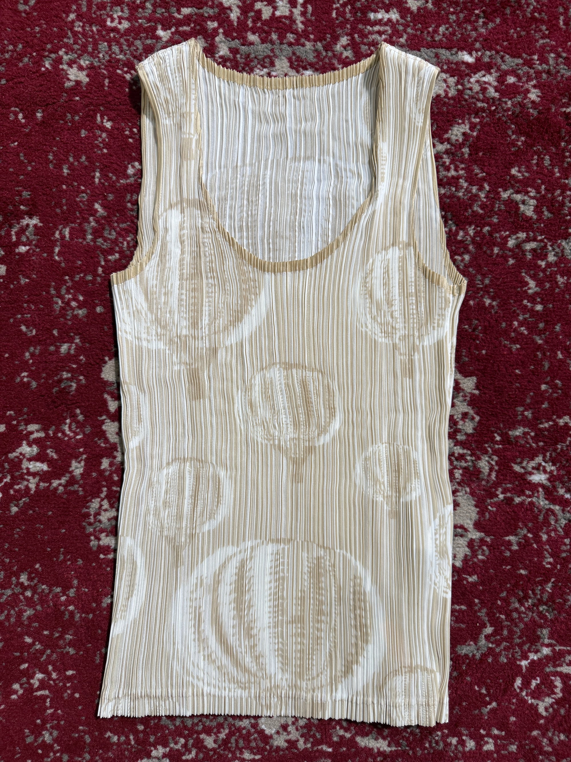 Issey Miyake FÊTE FW07 Hot Air Balloon Pleated Tank Top