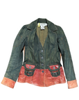 Christian Dior SS06 Denim & Leather Jacket