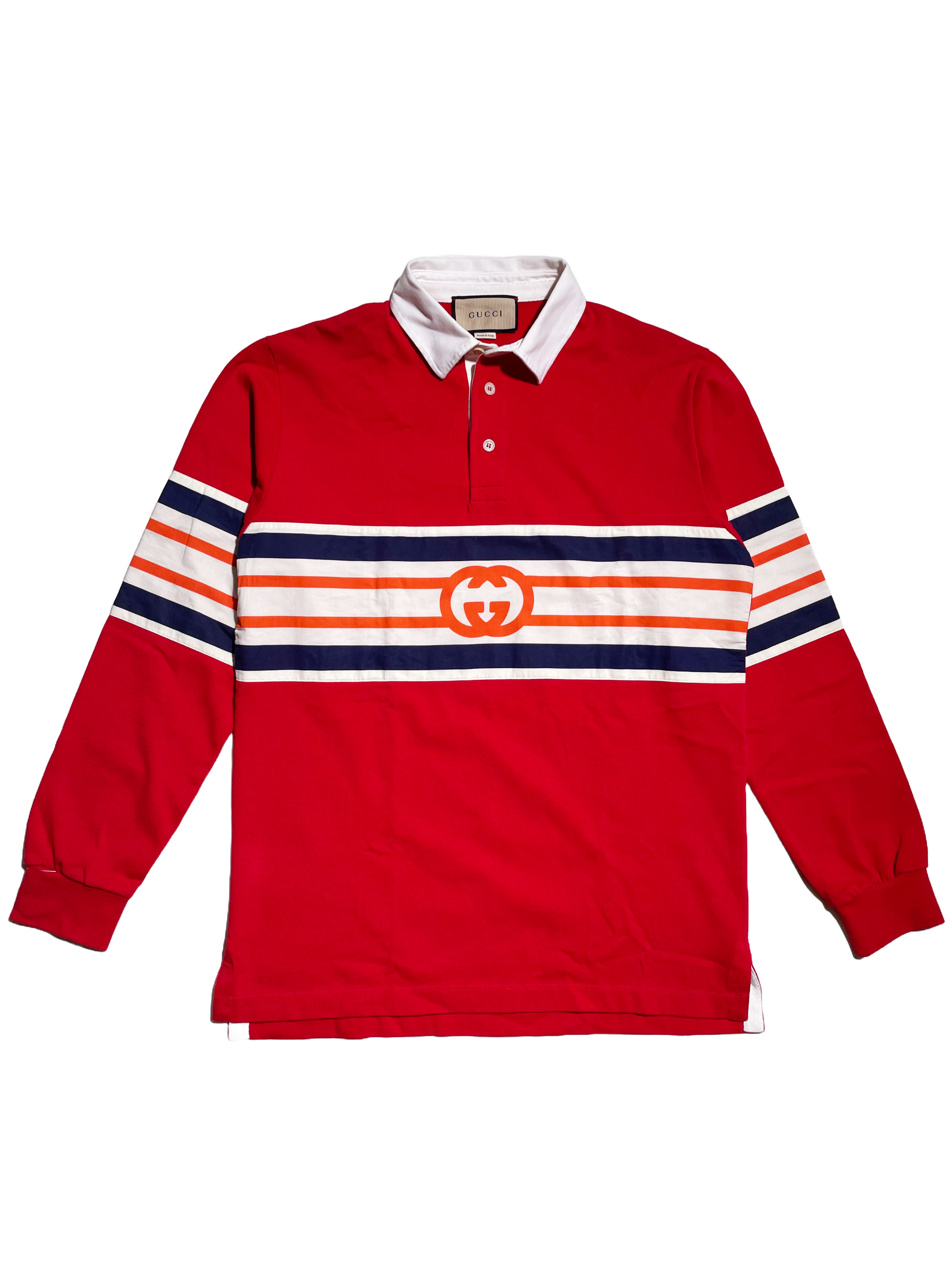 Gucci Interlocking G Rugby Polo – Mainline Studios