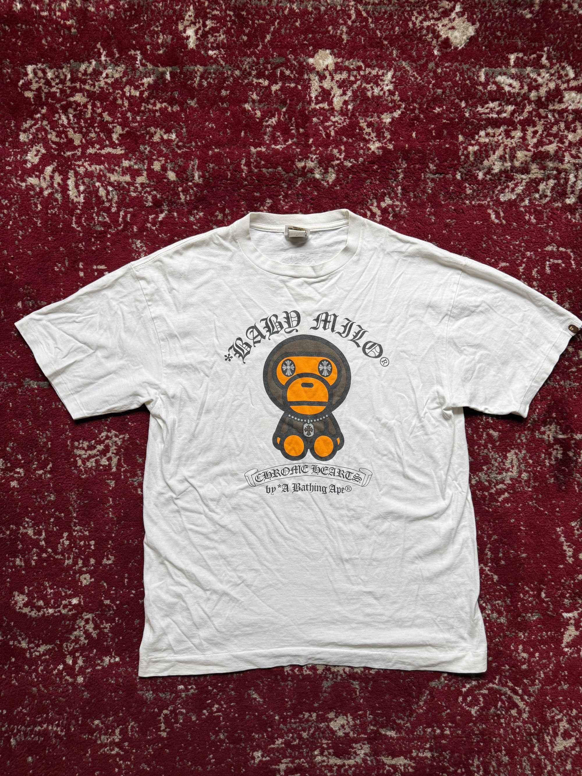 Bape x Chrome Hearts 2009 Baby Milo Tee