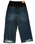 Balenciaga AW24 Cut-Up Double Waist Denim